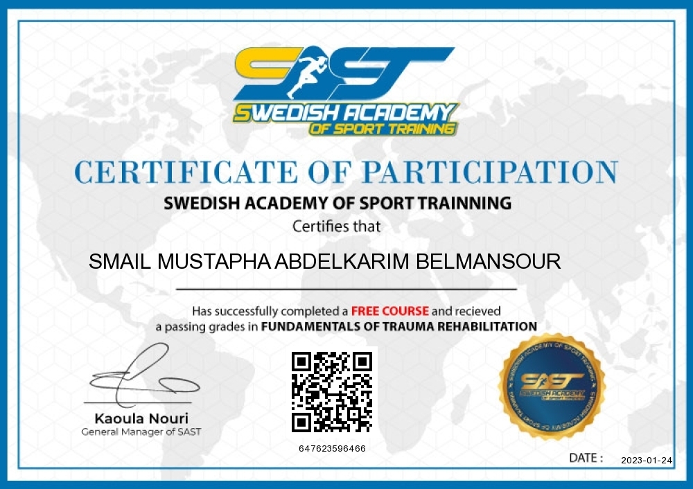SMAIL MUSTAPHA ABDELKARIM BELMANSOUR